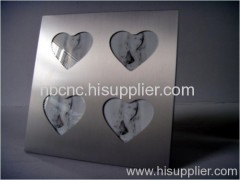love Aluminum photo frame