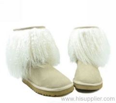 UGG 1875 White Women's Sheepskin Boots
