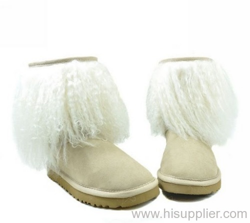 UGG 1875 White Women's Sheepskin Boots