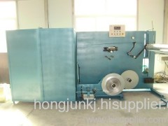 Aluminum flexible duct forming machine