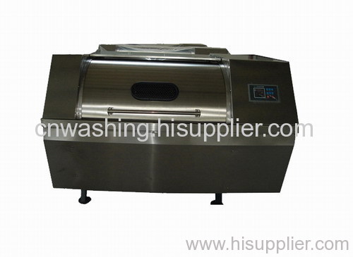 horizontal industrial washing machine