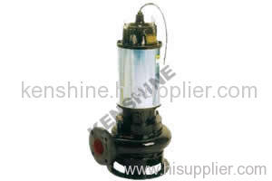 JPWQ Automaticall Homogenizing Submersible Sewage Pump