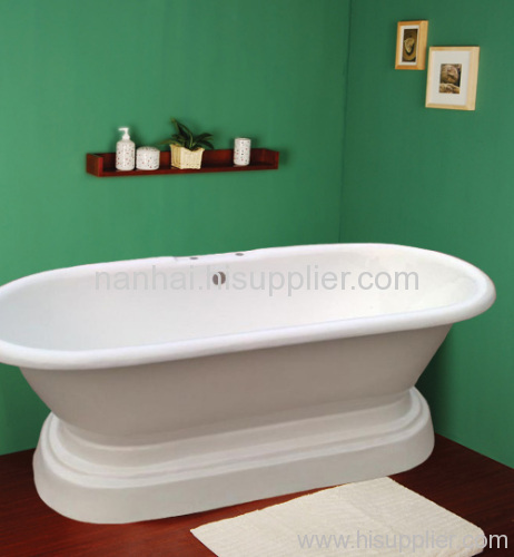 pedestal tub