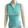 lady's polo neck vest