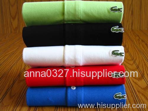 breathable and durable 100%cotton polo shirt