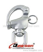 Stainless Steel snap shackles round head