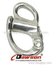 Stainless Steel snap shackles Fixed head, halyard shackles- China rigging shackle