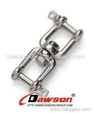 Stainless Steel swivel Jaw and Jaw AISI316, SS304- China chain swivel
