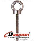 Shoulder eye bolt with washer and nut