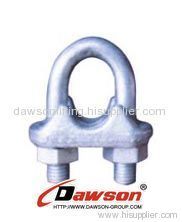 Drop forged clips European type-wire rope clamp