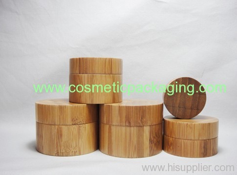 bamboo jar,bamboo packaging.cosmetic bottles