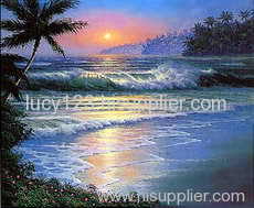 seascape oil painting