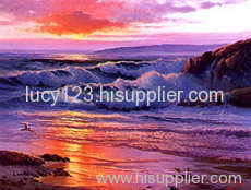 seascape oil painting