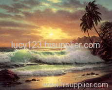 seascape oil painting