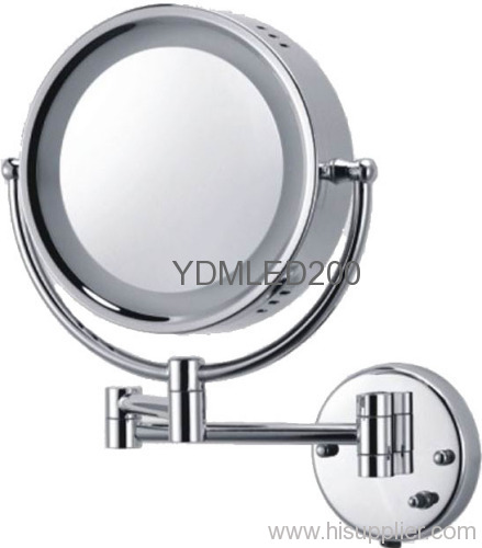LED lighted makeup mirror