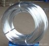Bright galvanized wire
