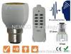 Wireless RF B22 light Bulb Cap Socket Remote Control lamp holder switch