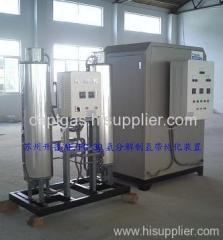 Ammonia cracker hydrogen purification