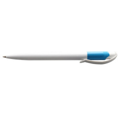 0.5mm white holder Retractable Plastic Ballpoint Pens
