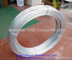 Hot dipped galvanized wire