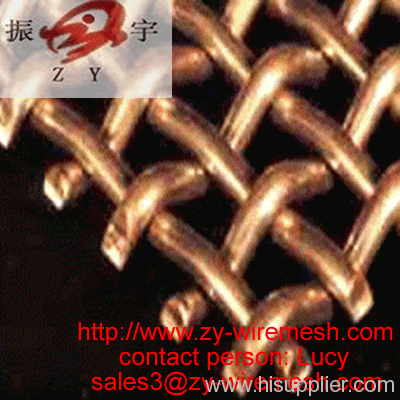 Crimped mesh