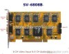 DVR Card 8 CH Video Input & 8 CH Audio Input