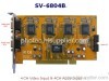 DVR Card 4 CH Video Input & 4CH Audio Input