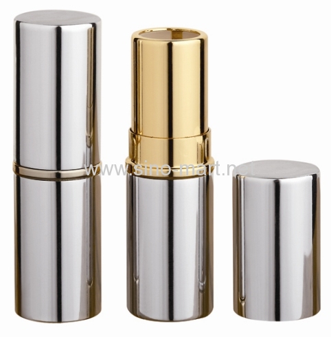 Silver Aluminum Lipstick Containers