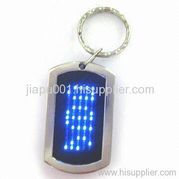 led key ring/ scrolling message