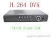 4ch DVR standalone H.264 realtime cctv surveillance