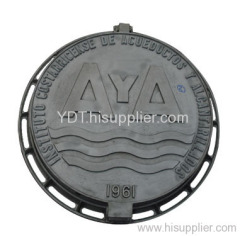 en124 sand casting manhole cover