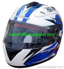 ECE Open Face Fiberglass Motorcycle Helmet