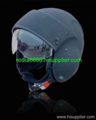 ECE Open Face Pilot Style Fiberglass Motorcycle Helmet