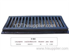 ductile iron trench grating
