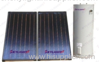 flat plate solar water heater