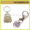 Trolley coin keychain