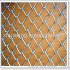 galvanized chain link fence