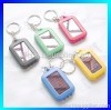 3 LED Solar Keyring Flashlight