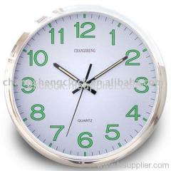 Luminous wall clock