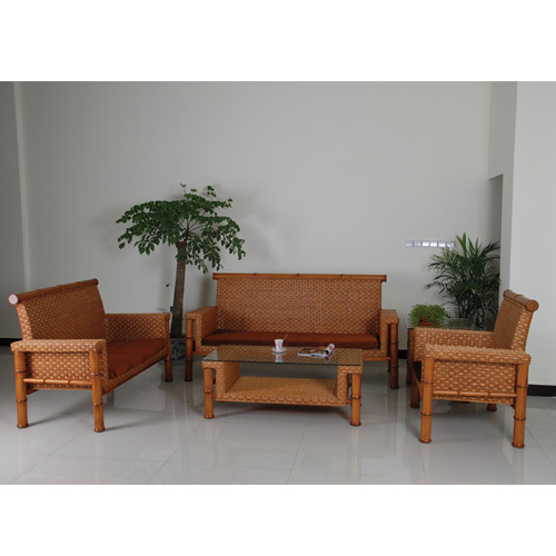 Enjoy the bamboo sofa