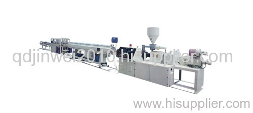 pvc twin pipe production line