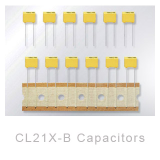 MEMB CL21X-B Metallized Polyester Film Capacitor (Mini-Box)