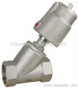 Pneumatic Angle Seat Valve with S.S 304 Actuator