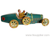 Tin Wind-up Automobile - Key Included, Bugatti T35 Racer