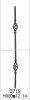 basket baluster,wrought iron baluster,baluster