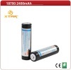 Safe reliable li-ion batteries 2400mAh protected 18650