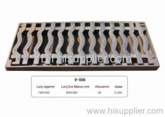 trench cast iron grating