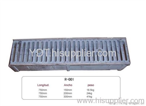 grey iron gully grating