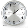 Aluminum Dial Plastic wall clock