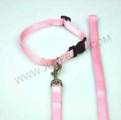 Color Pattern Cat Collar with Ring